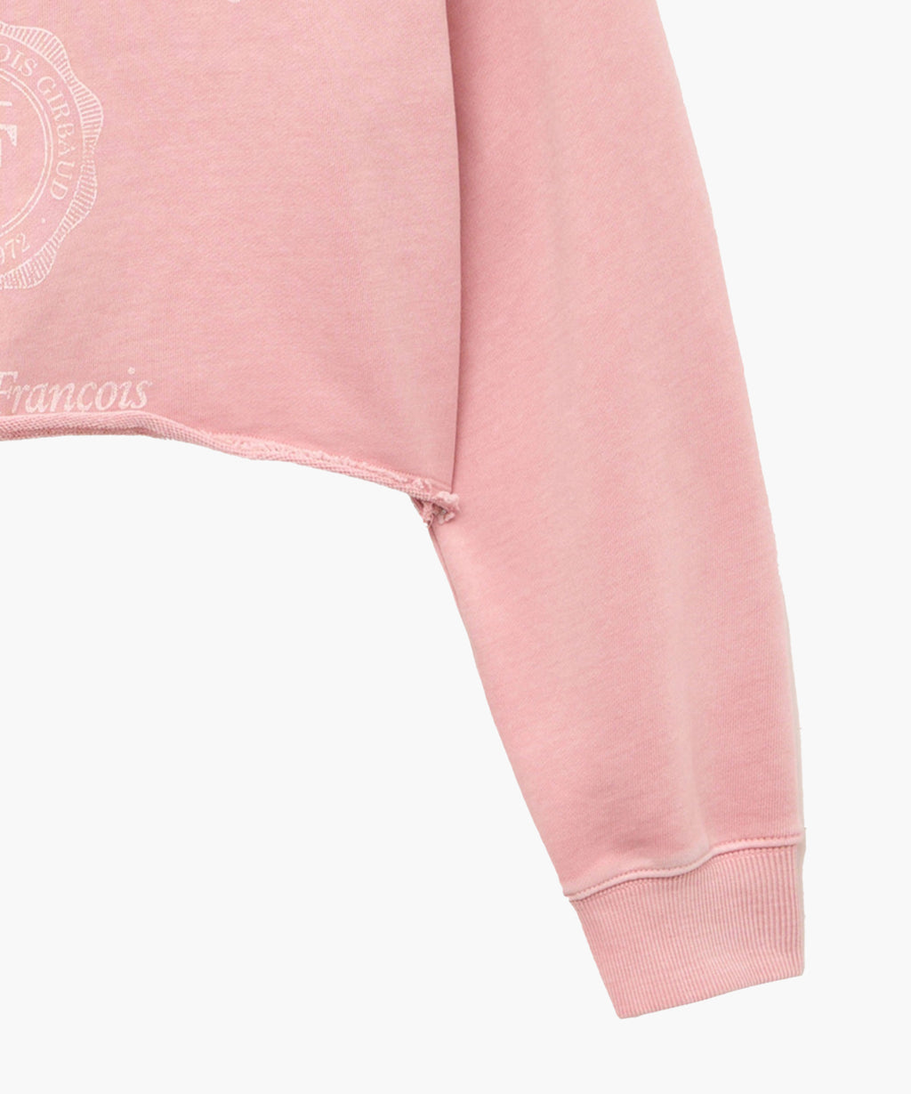 Marithe & Francois Girbaud - Paris Dyeing Crop Hoodie (Gray Pink) product image 8 | TRAB K-Fashion Australia
