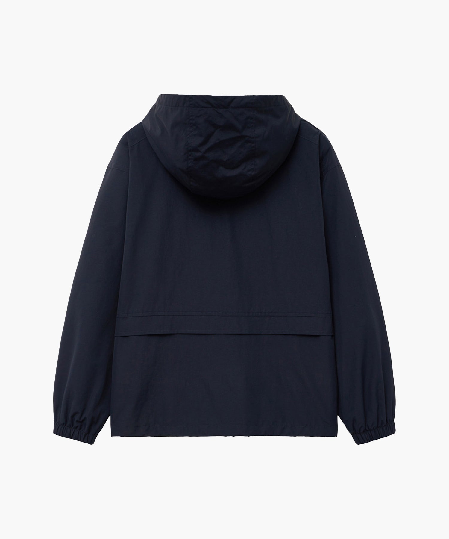 Marithe & Francois Girbaud - Lettering Logo Nylon Anorak Hoodie (Dark Navy) product image 7 | TRAB K-Fashion Australia