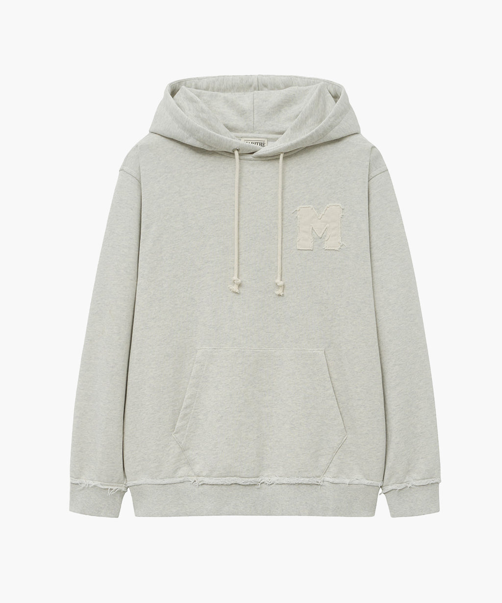 Marithe & Francois Girbaud - Patch Logo Hoodie (Oatmeal) product image 7 | TRAB K-Fashion Australia