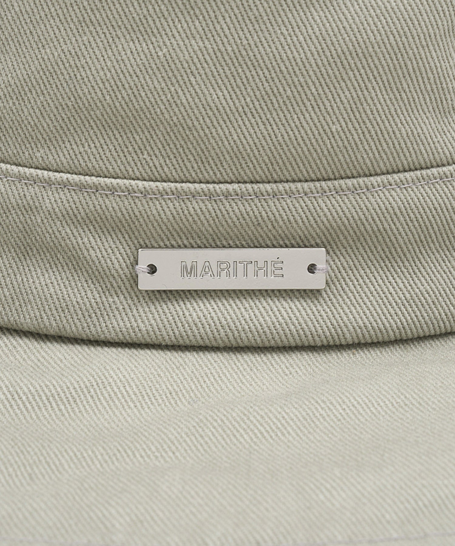 Marithe & Francois Girbaud - Strap Bucket Hat (Gray Khaki) product image 3 | TRAB K-Fashion Australia