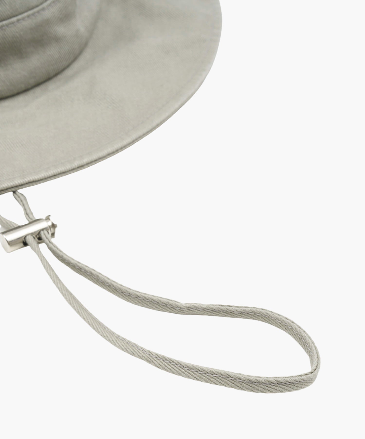 Marithe & Francois Girbaud - Strap Bucket Hat (Gray Khaki) product image 4 | TRAB K-Fashion Australia