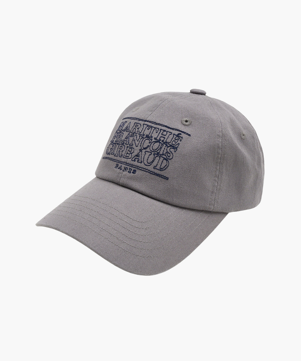 Marithe & Francois Girbaud - Doodle Classic Logo Cap (Gray) product image 1 | TRAB K-Fashion Australia