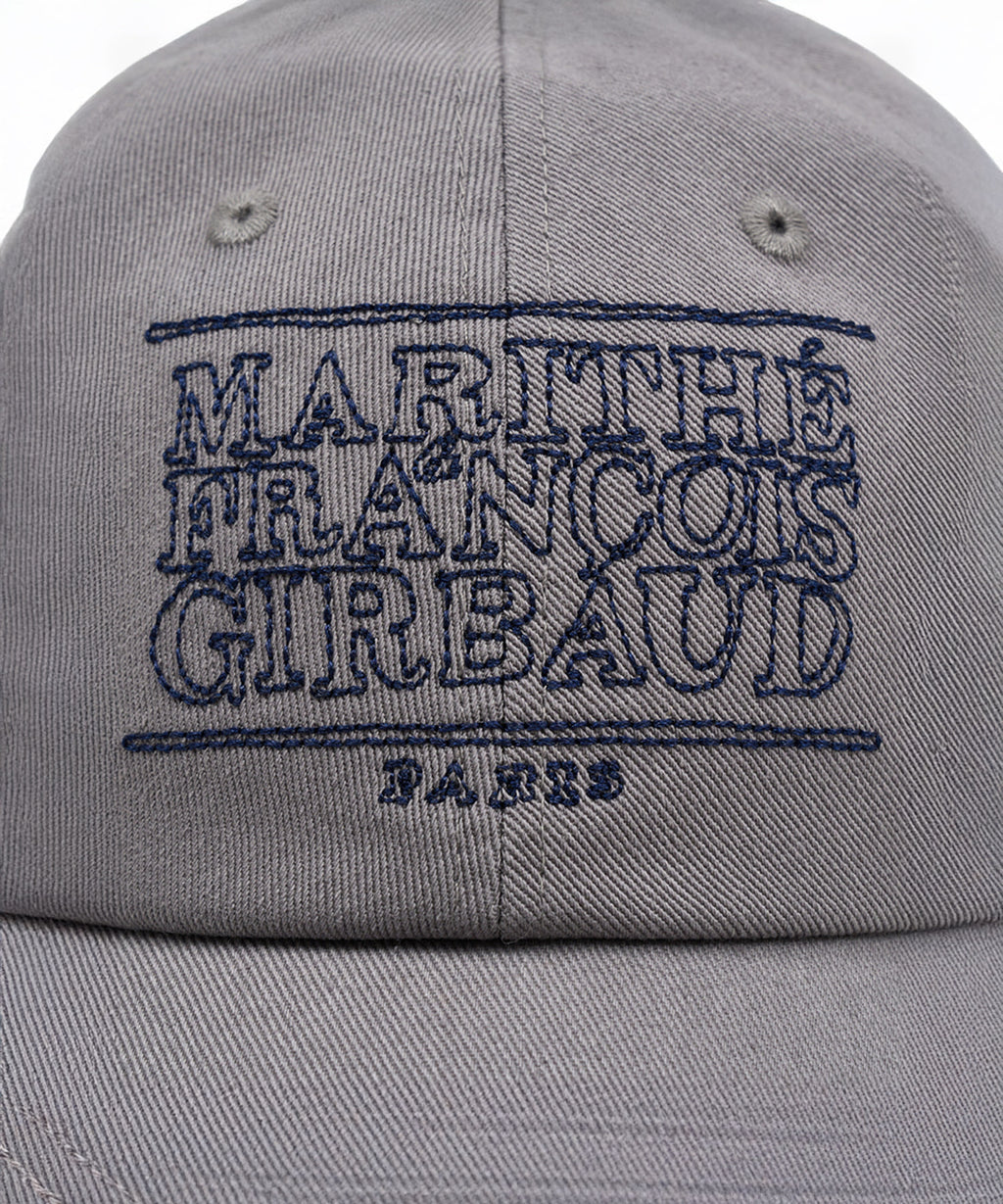 Marithe & Francois Girbaud - Doodle Classic Logo Cap (Gray) product image 3 | TRAB K-Fashion Australia