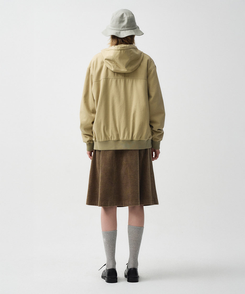 Marithe & Francois Girbaud - Hooded Work Jacket (Beige) product image 5 | TRAB K-Fashion Australia