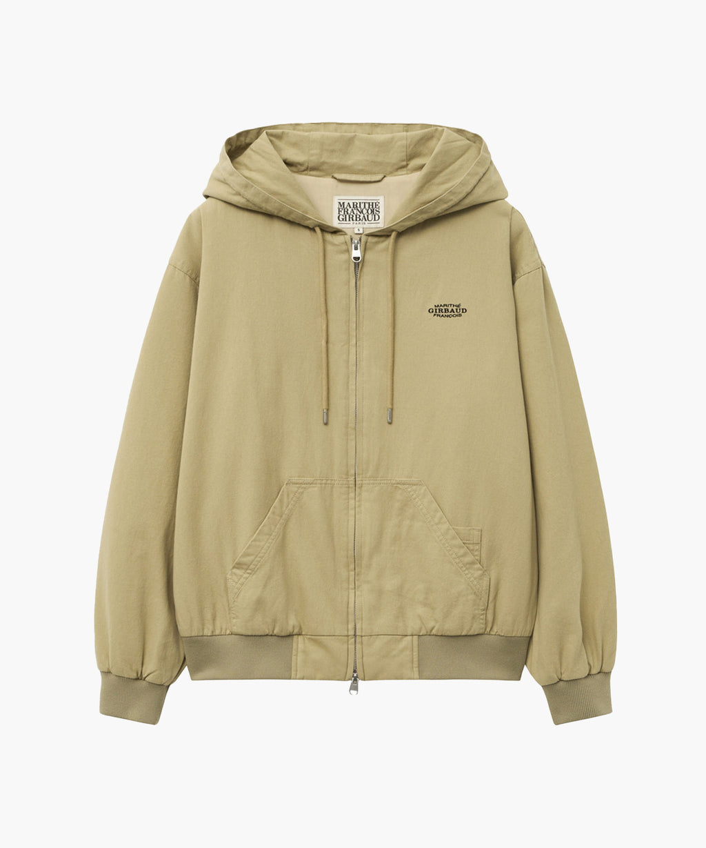 Marithe & Francois Girbaud - Hooded Work Jacket (Beige) product image 6 | TRAB K-Fashion Australia