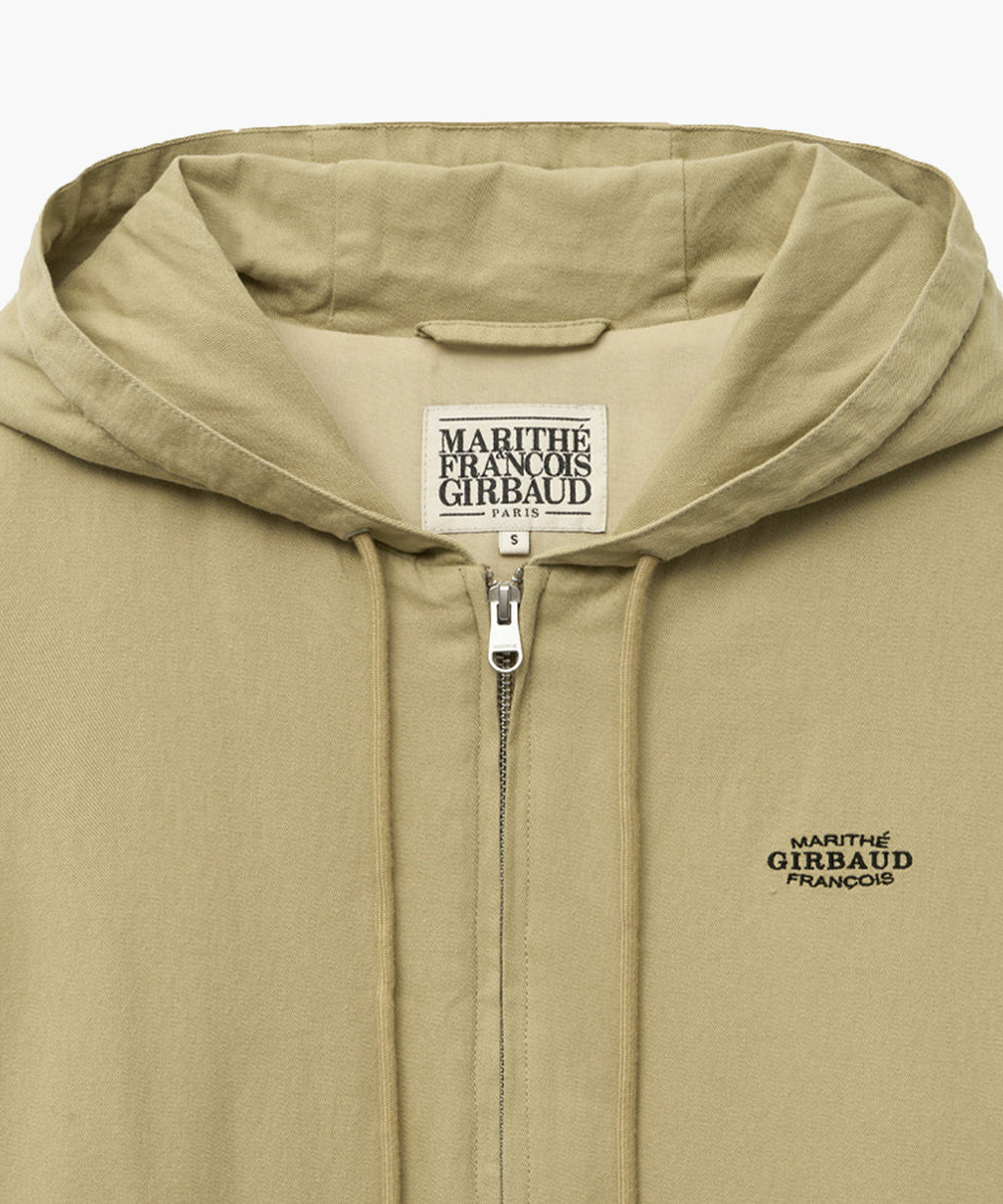 Marithe & Francois Girbaud - Hooded Work Jacket (Beige) product image 8 | TRAB K-Fashion Australia