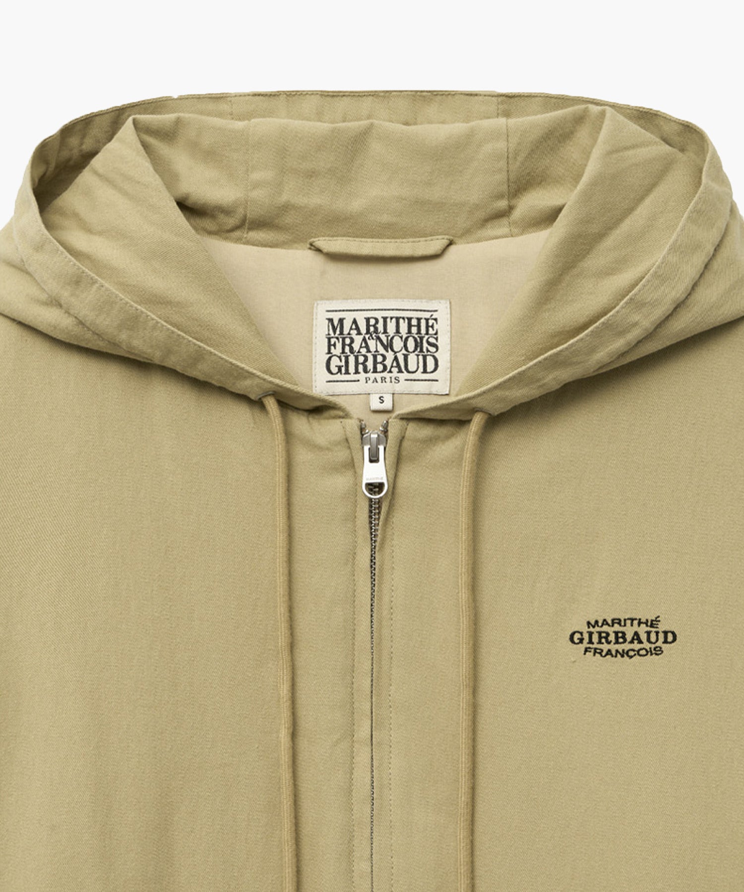 Marithe & Francois Girbaud - Hooded Work Jacket (Beige) product image 8 | TRAB K-Fashion Australia
