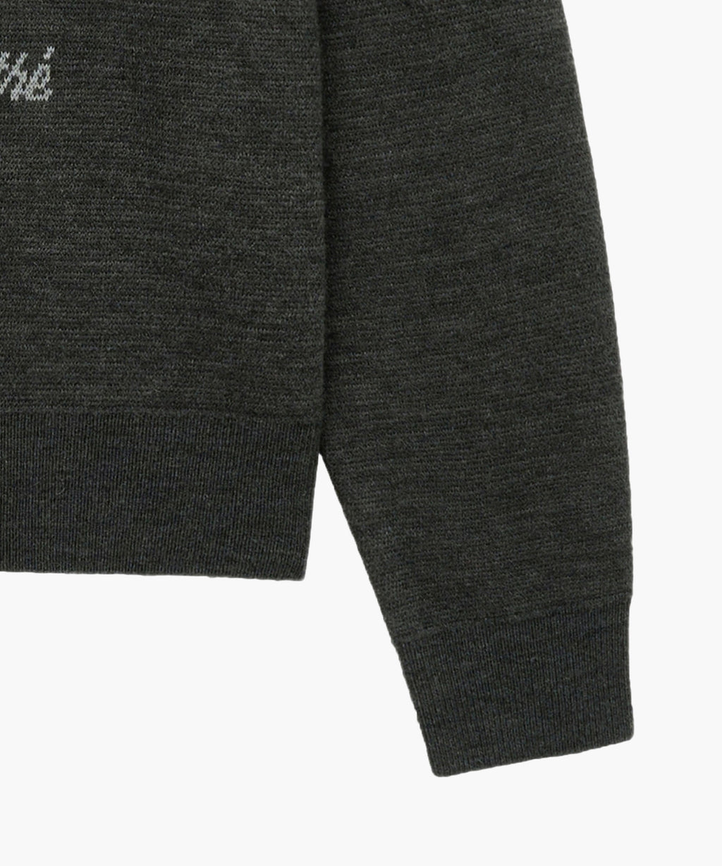 Marithe & Francois Girbaud - Doodle Bear Sweater (Charcoal) product image 15 | TRAB K-Fashion Australia