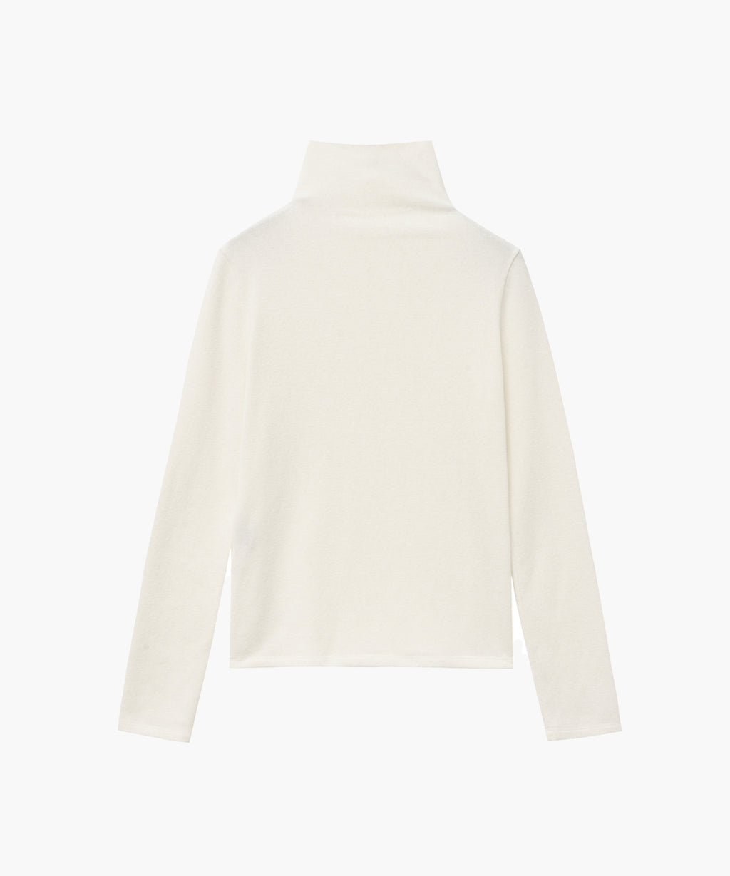 Marithe & Francois Girbaud - Warm Touch Turtle Neck Long Sleeve (Ivory) product image 8 | TRAB K-Fashion Australia