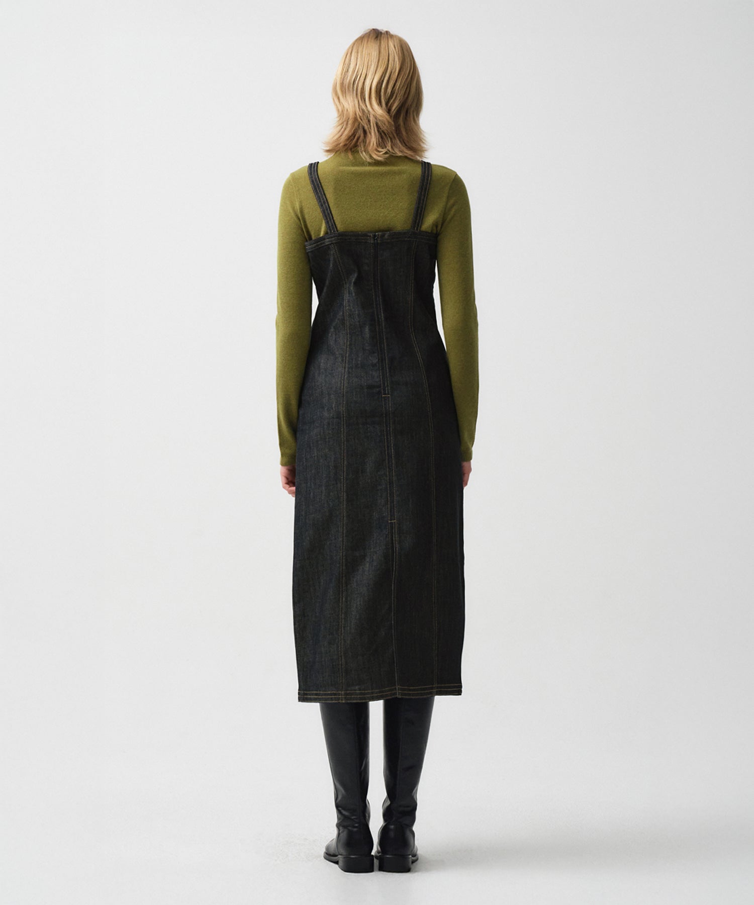 Marithe & Francois Girbaud - Warm Touch Turtle Neck Long Sleeve (Olive) product image 5 | TRAB K-Fashion Australia