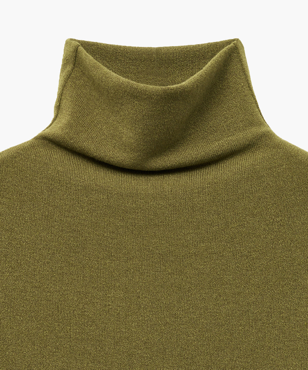Marithe & Francois Girbaud - Warm Touch Turtle Neck Long Sleeve (Olive) product image 8 | TRAB K-Fashion Australia