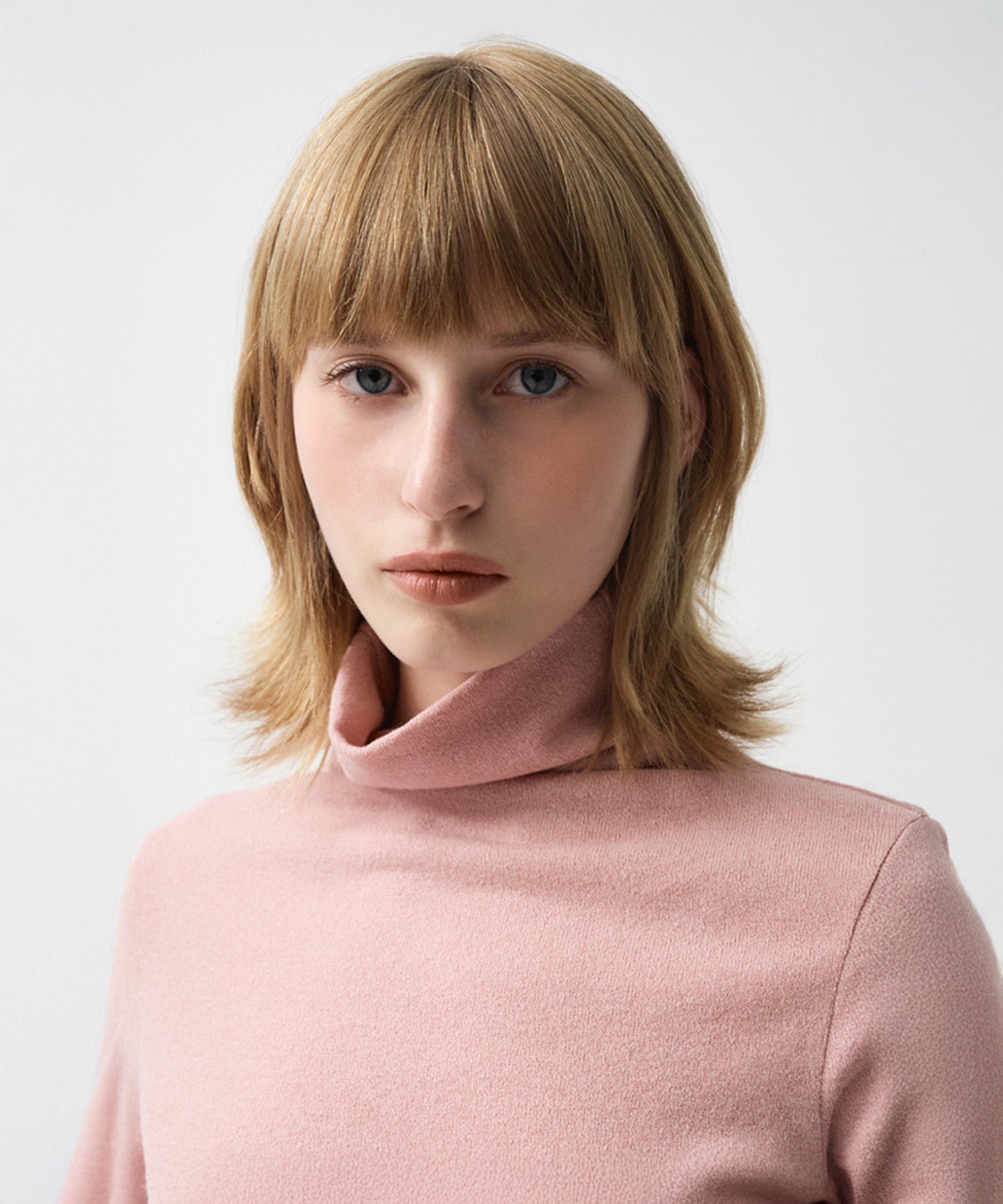 Marithe & Francois Girbaud - Warm Touch Turtle Neck Long Sleeve (Pink) product image 2 | TRAB K-Fashion Australia
