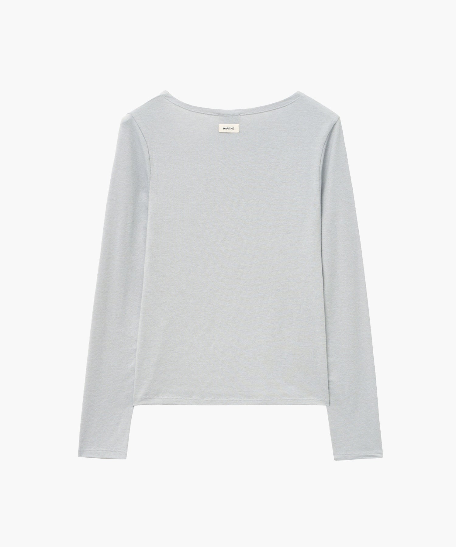 Marithe & Francois Girbaud - Neck Point Long Sleeve (Light Gray) product image 10 | TRAB K-Fashion Australia