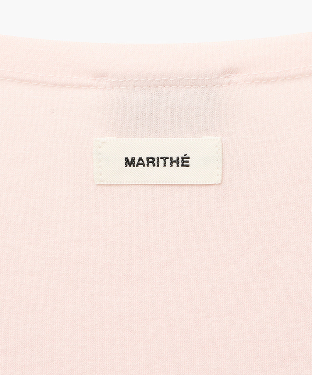 Marithe & Francois Girbaud - Neck Point Long Sleeve (Light Pink) product image 10 | TRAB K-Fashion Australia