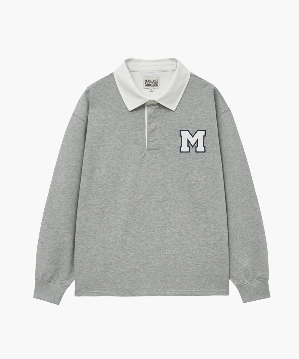Marithe & Francois Girbaud - Rugby Sweatshirt (Heather Gray) product image 6 | TRAB K-Fashion Australia