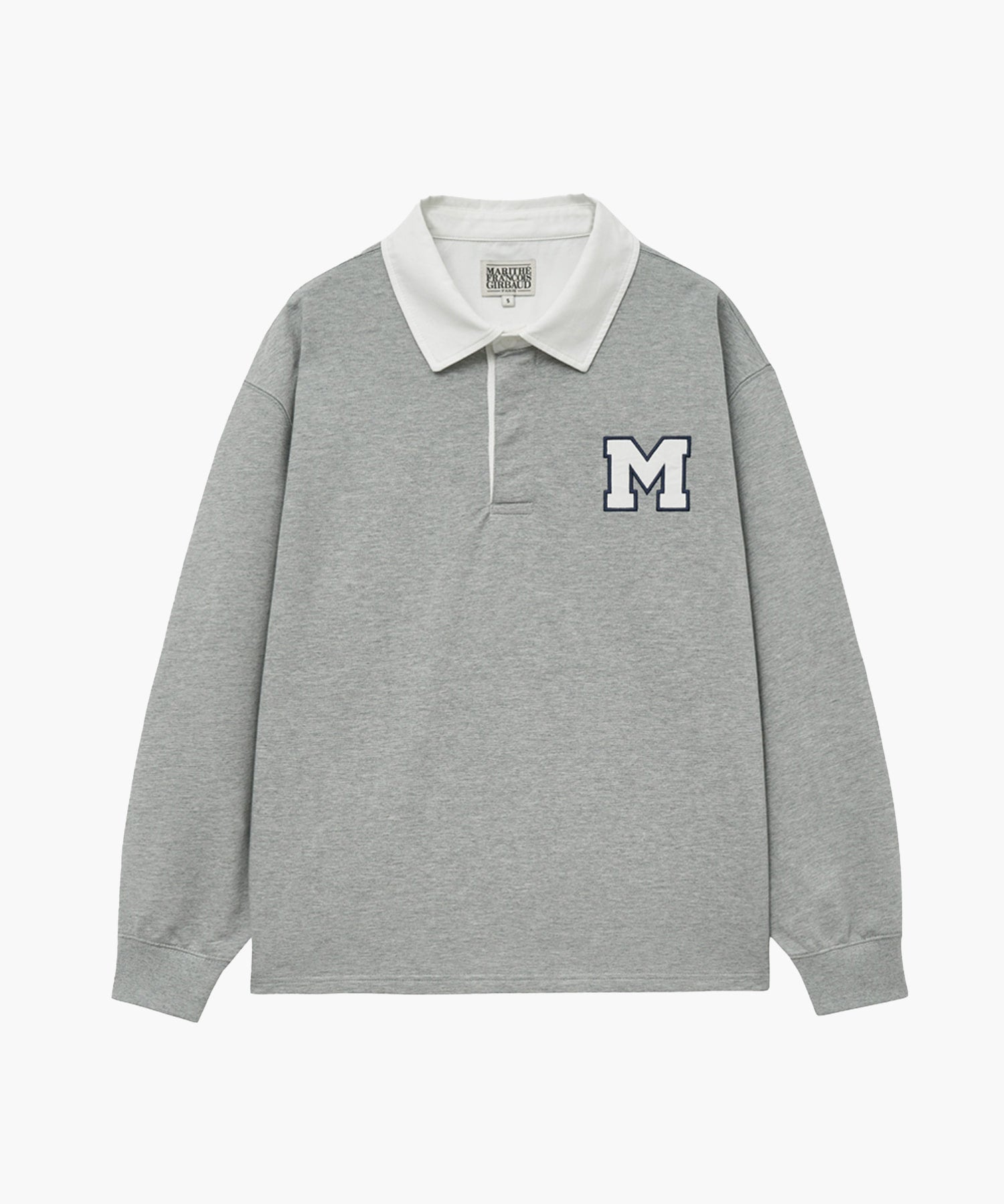 Marithe & Francois Girbaud - Rugby Sweatshirt (Heather Gray) product image 6 | TRAB K-Fashion Australia
