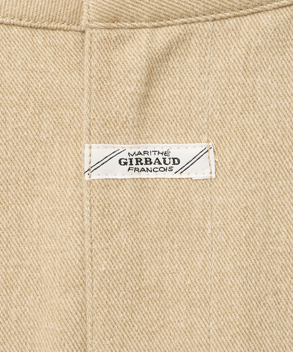 Marithe & Francois Girbaud - Wide Two Tuck Chino Pants (Beige) product image 9 | TRAB K-Fashion Australia
