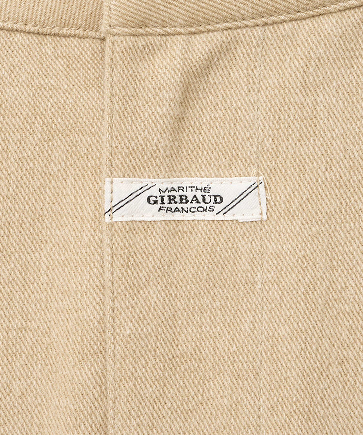 Marithe & Francois Girbaud - Wide Two Tuck Chino Pants (Beige) product image 9 | TRAB K-Fashion Australia