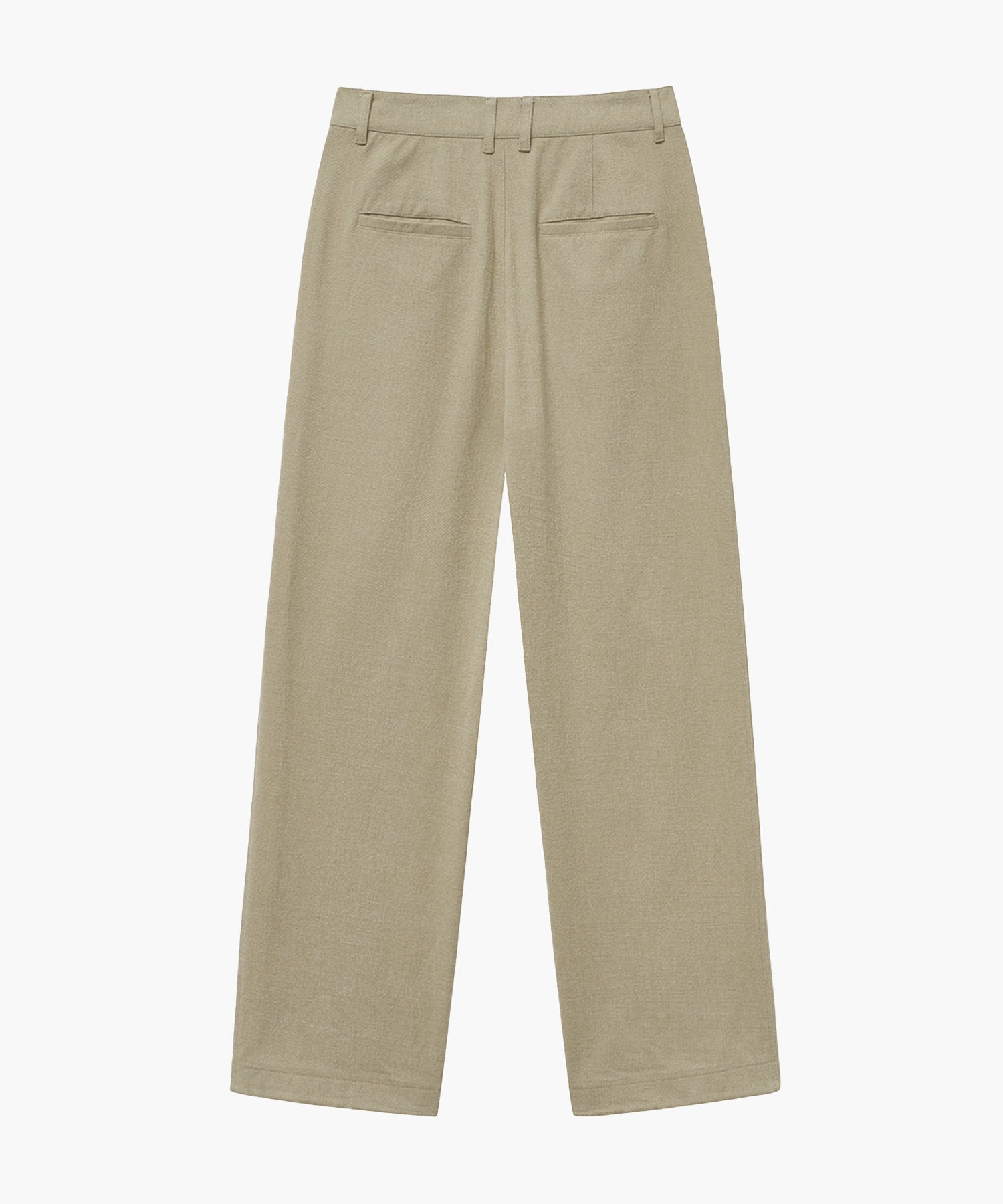 Marithe & Francois Girbaud - Wide One Tuck Chino Pants (Beige) product image 6 | TRAB K-Fashion Australia