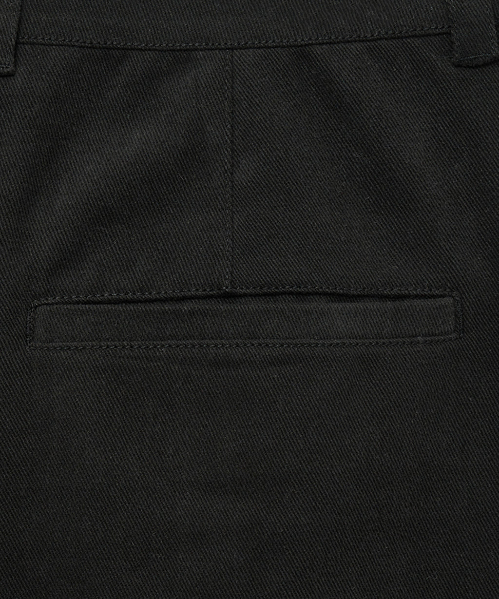 Marithe & Francois Girbaud - Wide One Tuck Chino Pants (Black) product image 4 | TRAB K-Fashion Australia