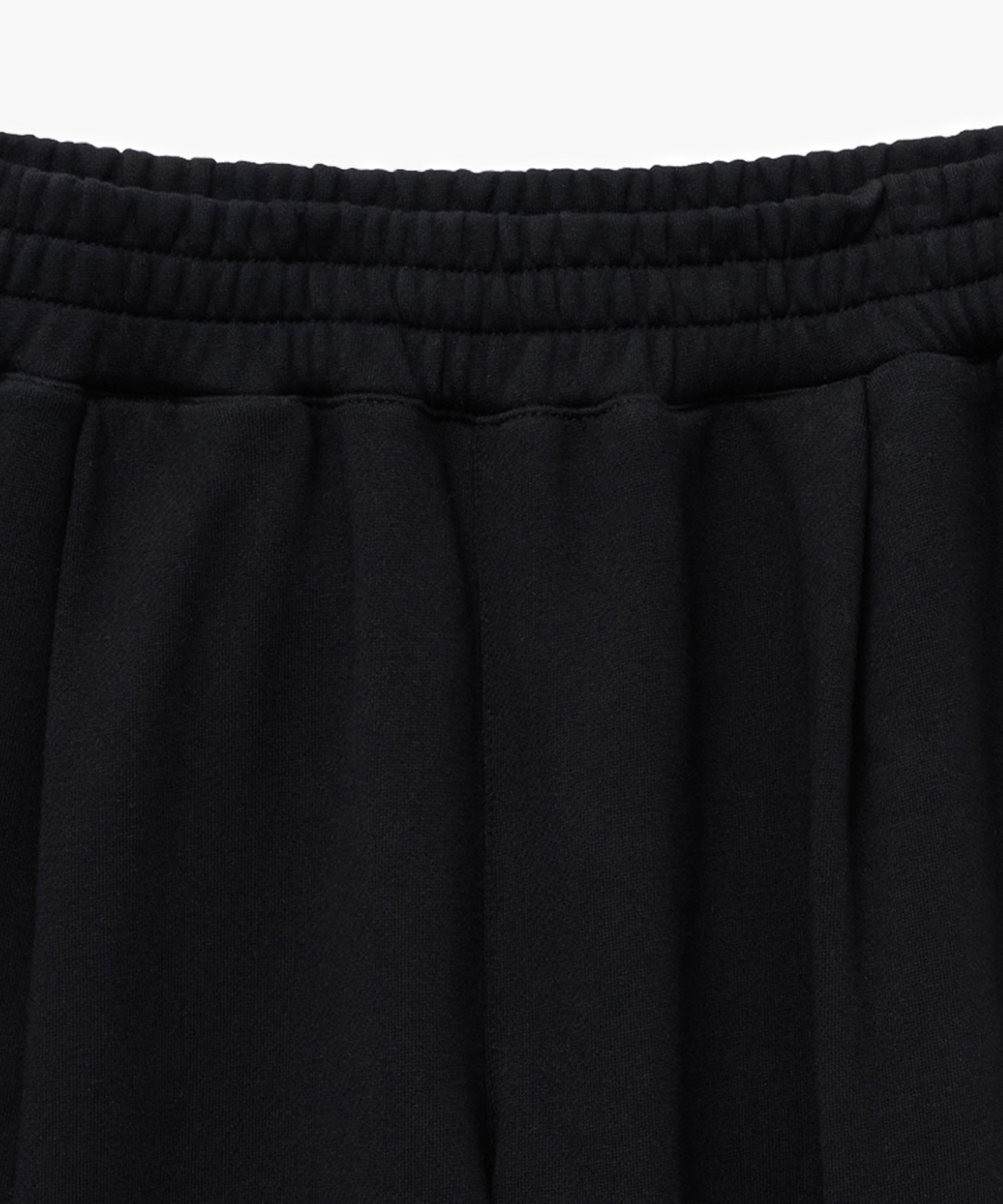 Marithe & Francois Girbaud - Regular Logo One Tuck Wide Sweatpants (Black) product image 8 | TRAB K-Fashion Australia