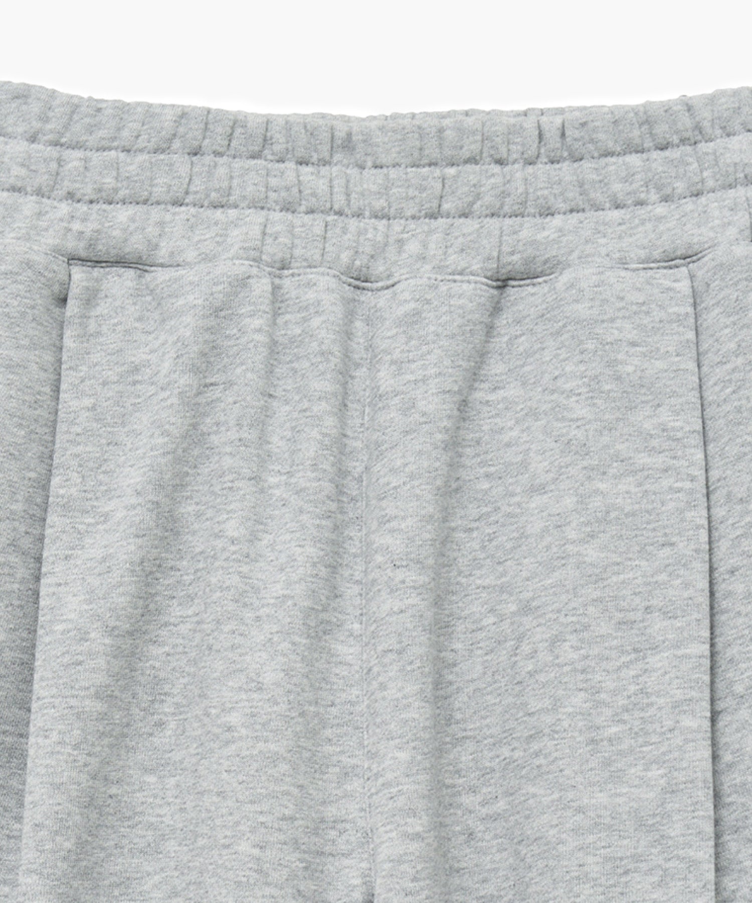 Marithe & Francois Girbaud - Regular Logo One Tuck Wide Sweatpants (Heather Gray) product image 8 | TRAB K-Fashion Australia