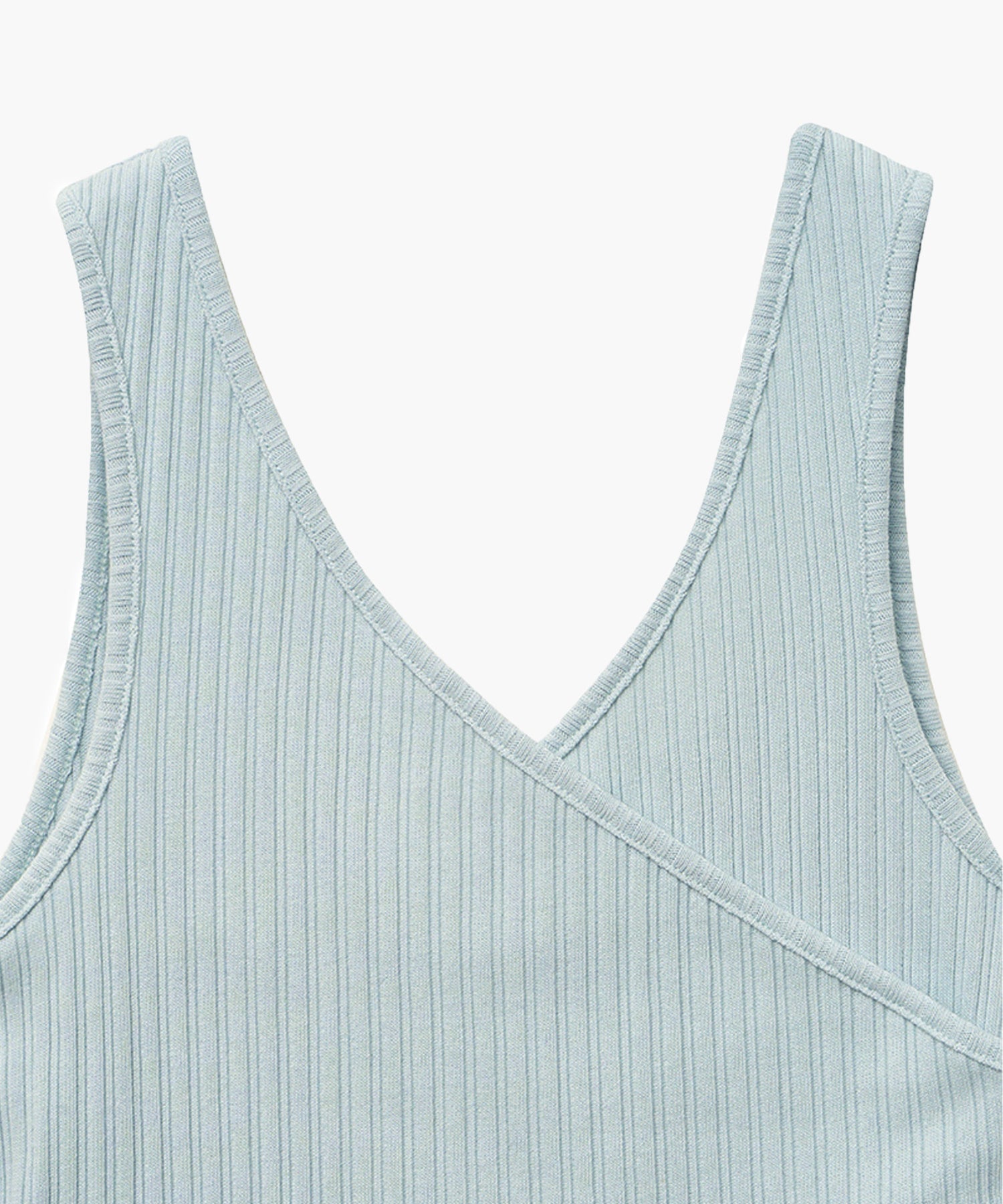 Marithe & Francois Girbaud - Layered Simple Logo Pendant Sleeveless (Blue) product image 9 | TRAB K-Fashion Australia