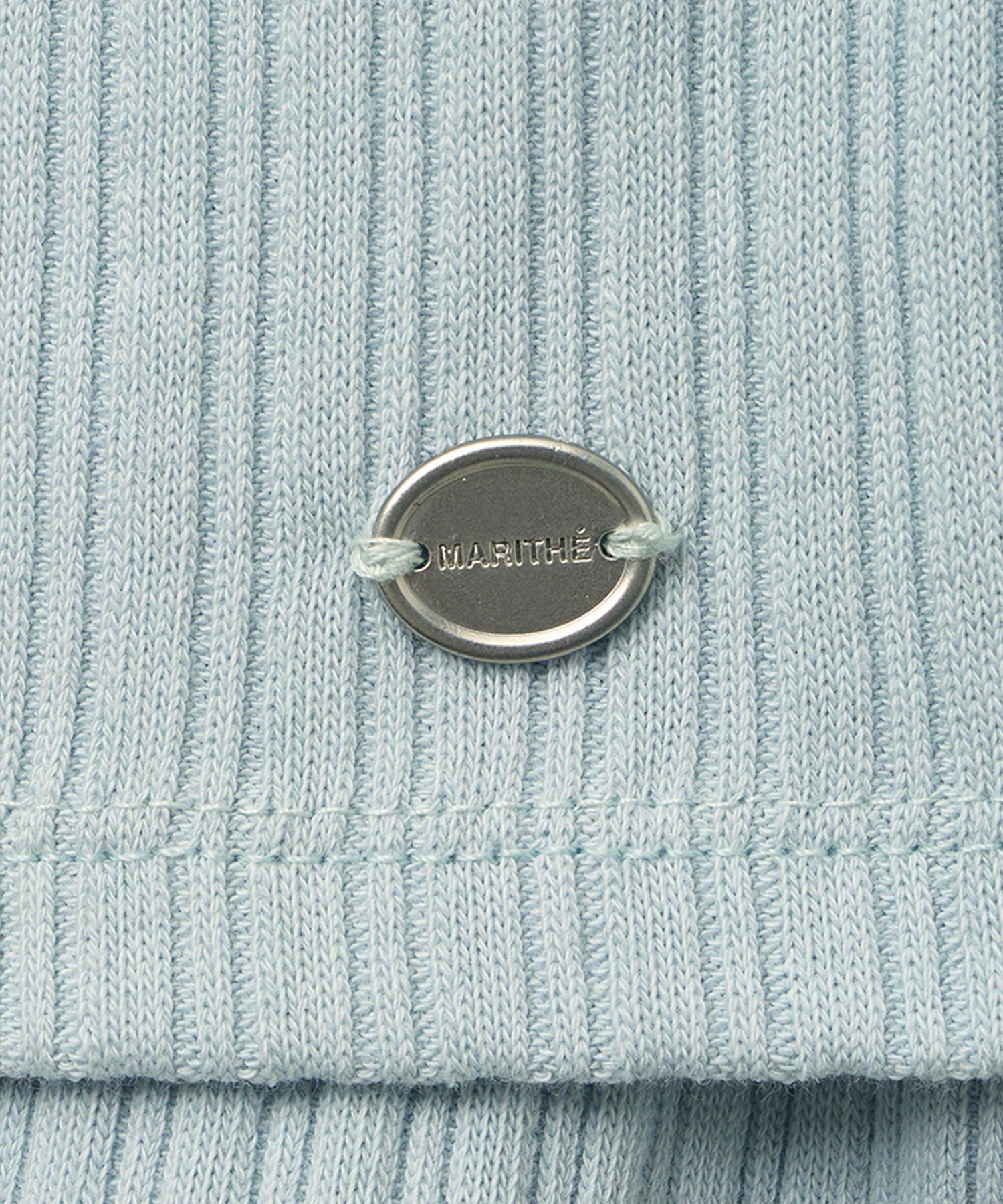 Marithe & Francois Girbaud - Layered Simple Logo Pendant Sleeveless (Blue) product image 10 | TRAB K-Fashion Australia