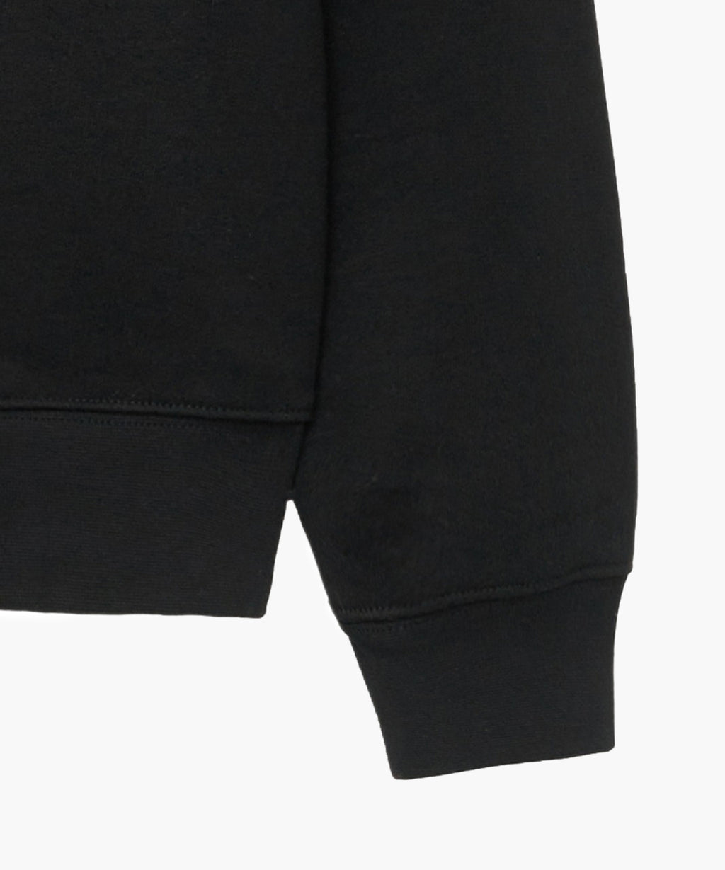 Marithe & Francois Girbaud - Lettering Embroidery Oversized Sweatshirt (Black) product image 4 | TRAB K-Fashion Australia