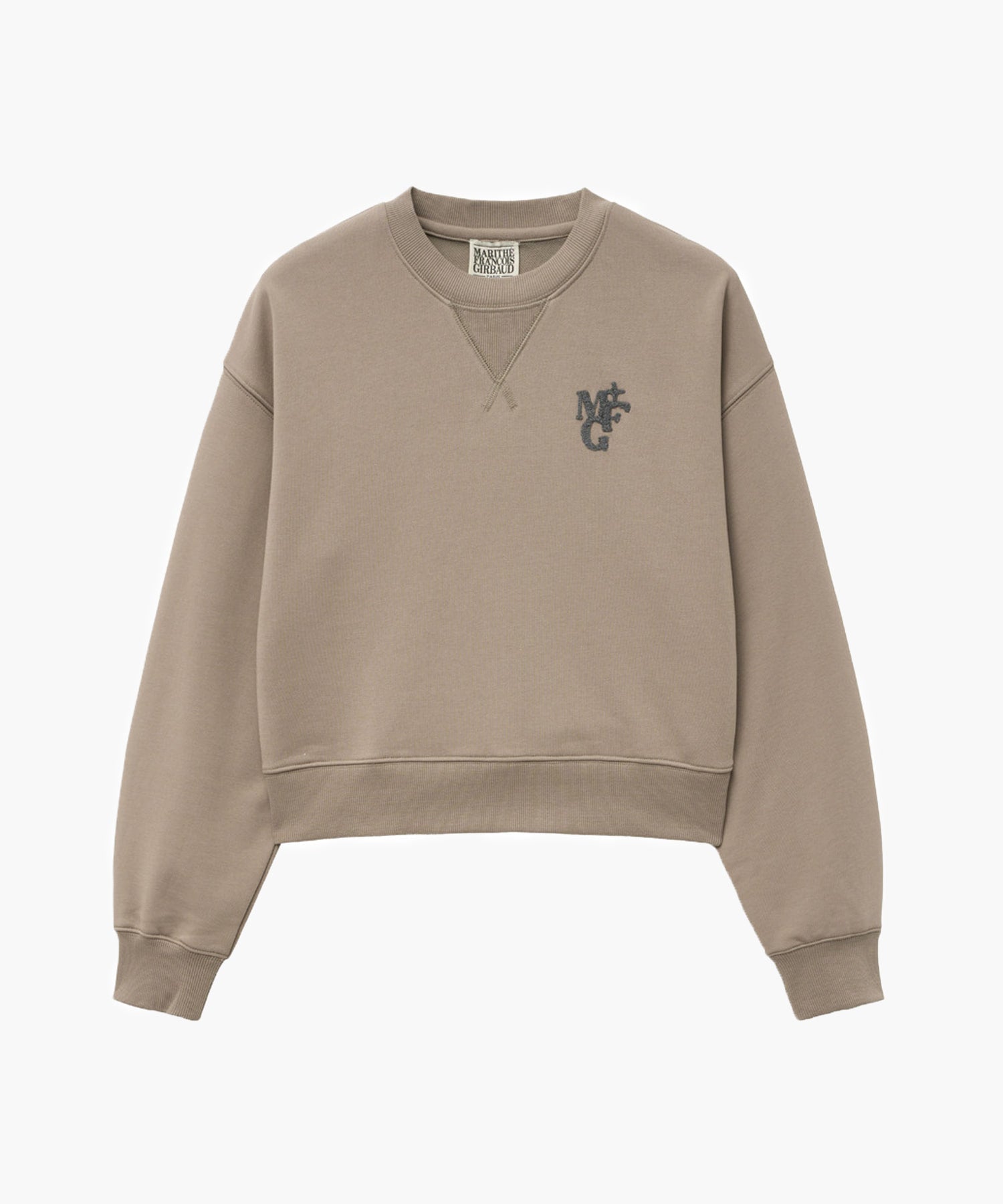 Marithe & Francois Girbaud - M+fg Crop Sweatshirt (Beige) product image 6 | TRAB K-Fashion Australia