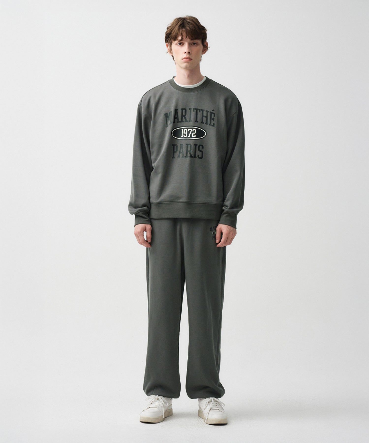 Marithe & Francois Girbaud - Marithe 1972 Sweat Set-up (Charcoal) product image 1 | TRAB K-Fashion Australia