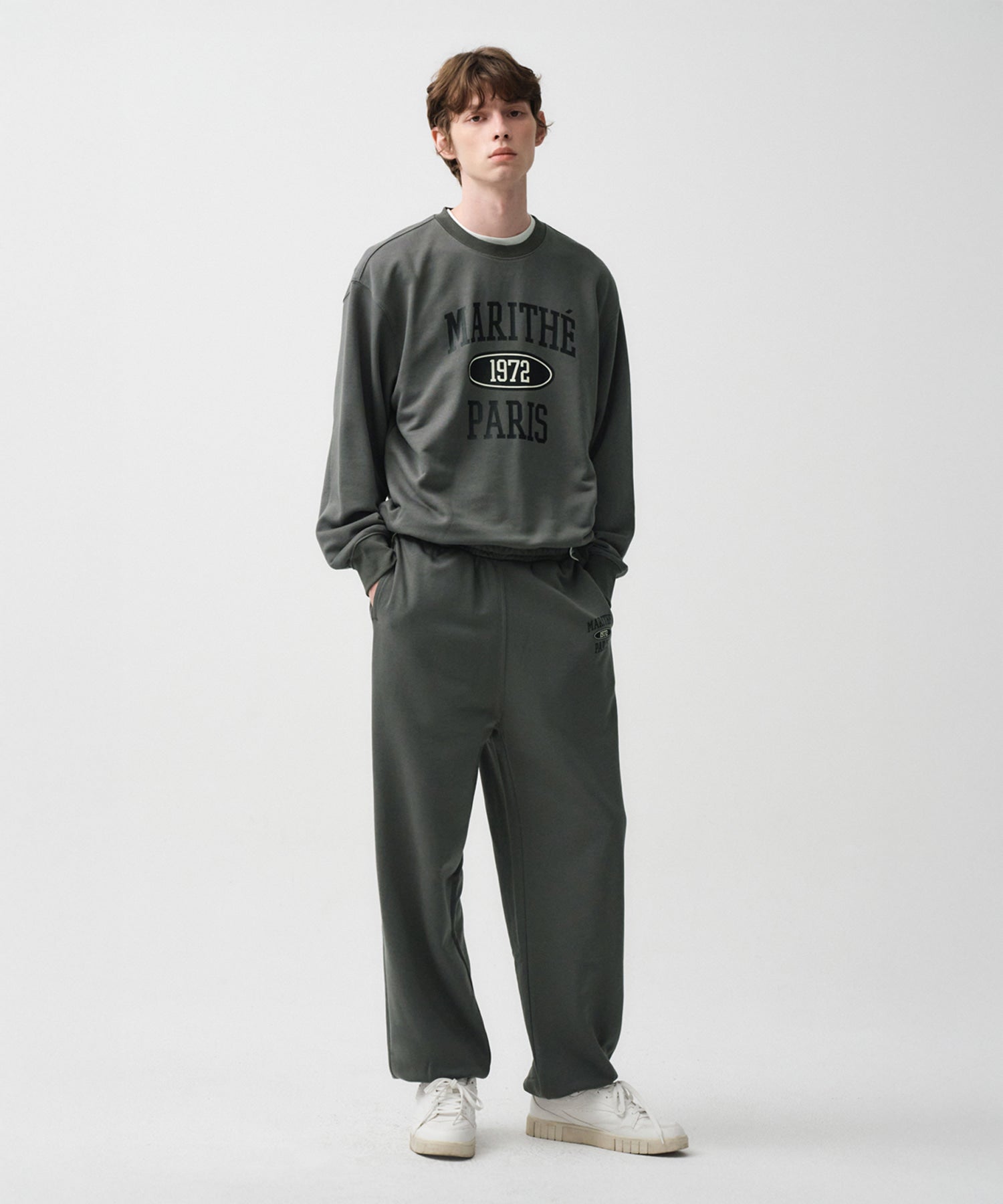 Marithe & Francois Girbaud - Marithe 1972 Sweat Set-up (Charcoal) product image 4 | TRAB K-Fashion Australia