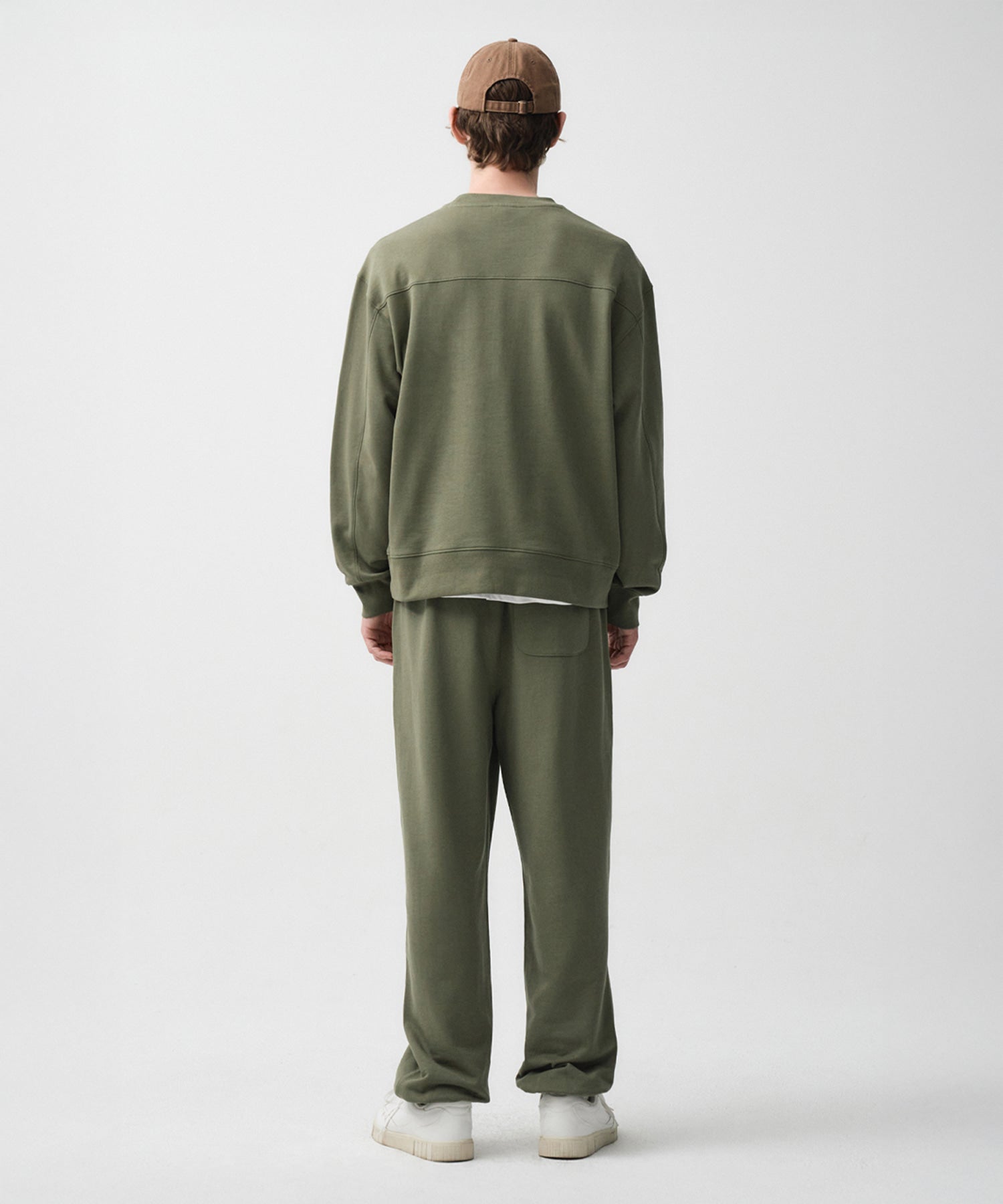 Marithe & Francois Girbaud - Marithe 1972 Sweat Set-up (Khaki) product image 3 | TRAB K-Fashion Australia