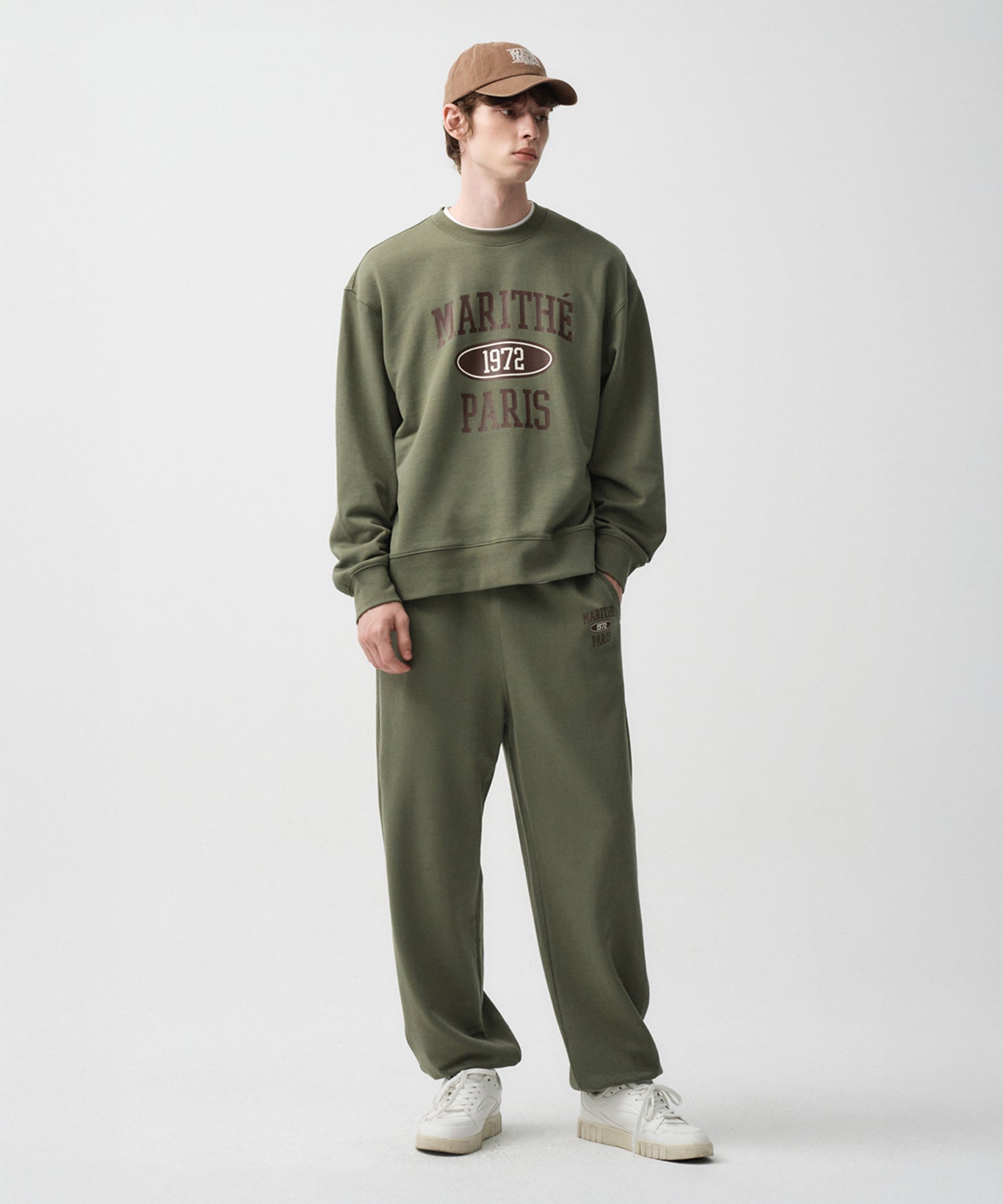 Marithe & Francois Girbaud - Marithe 1972 Sweat Set-up (Khaki) product image 4 | TRAB K-Fashion Australia