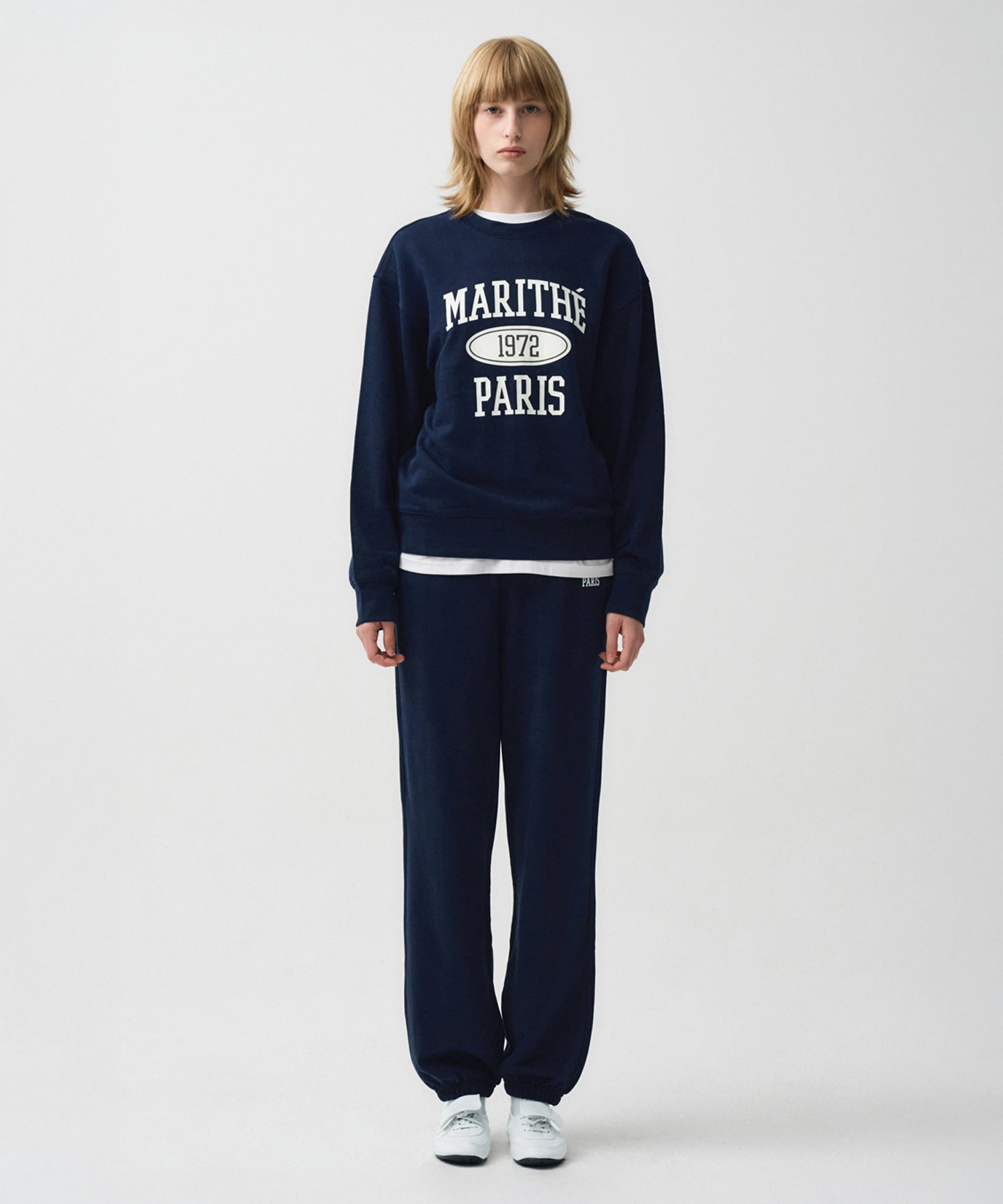 Marithe & Francois Girbaud - Marithe 1972 Sweat Set-up (Navy) product image 1 | TRAB K-Fashion Australia
