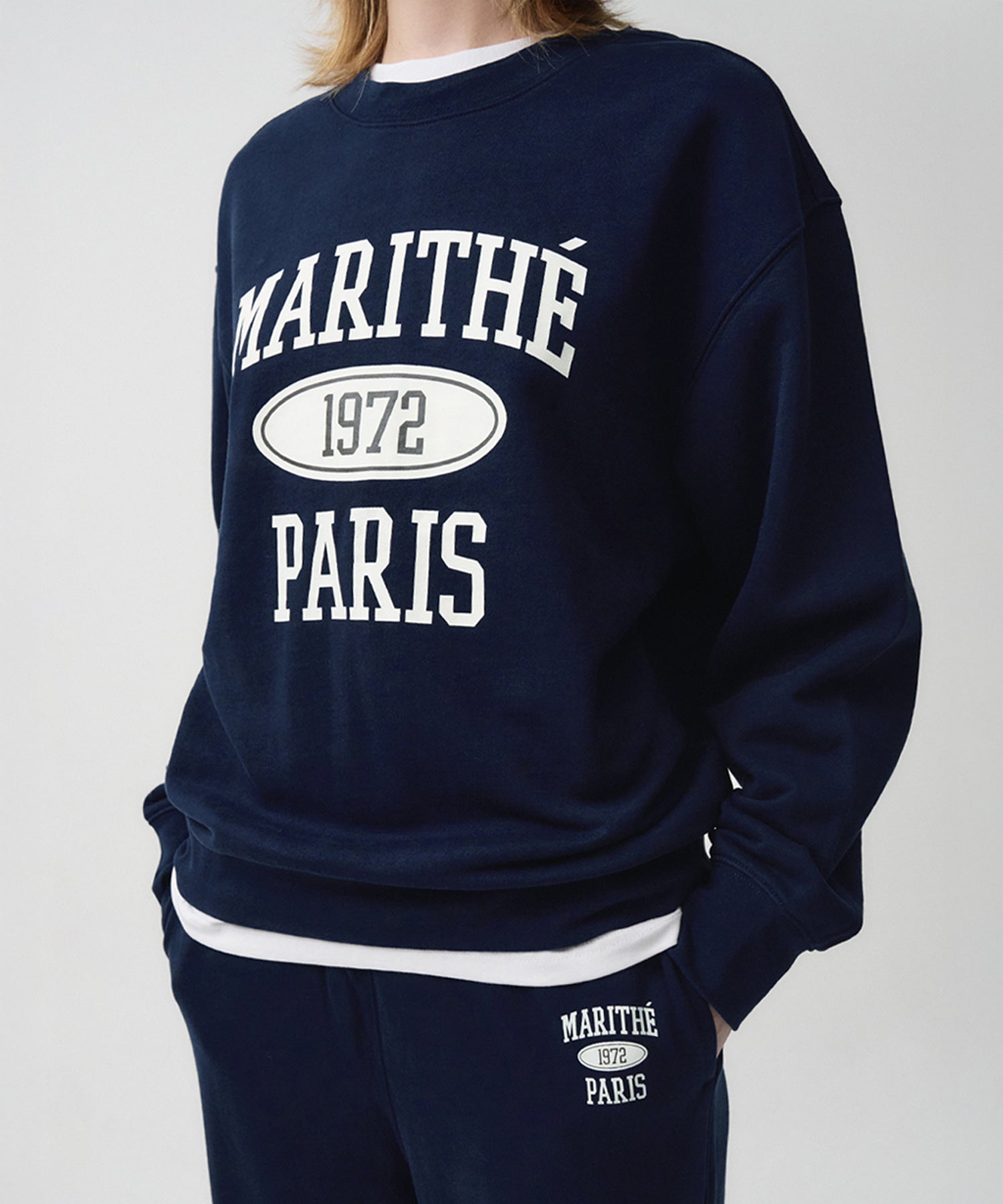 Marithe & Francois Girbaud - Marithe 1972 Sweat Set-up (Navy) product image 7 | TRAB K-Fashion Australia
