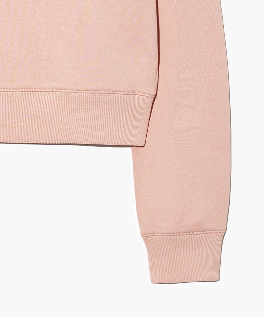 Marithe & Francois Girbaud - I Love Mfg Crop Sweatshirt (Pink) product image 5 | TRAB K-Fashion Australia