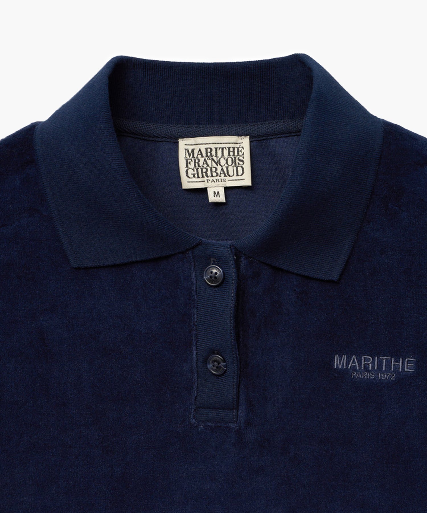Marithe & Francois Girbaud - Velour Jersey Crop Tee (Navy) product image 8 | TRAB K-Fashion Australia