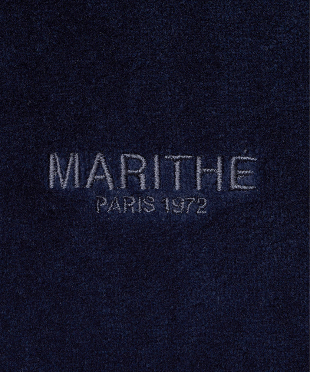 Marithe & Francois Girbaud - Velour Jersey Crop Tee (Navy) product image 10 | TRAB K-Fashion Australia