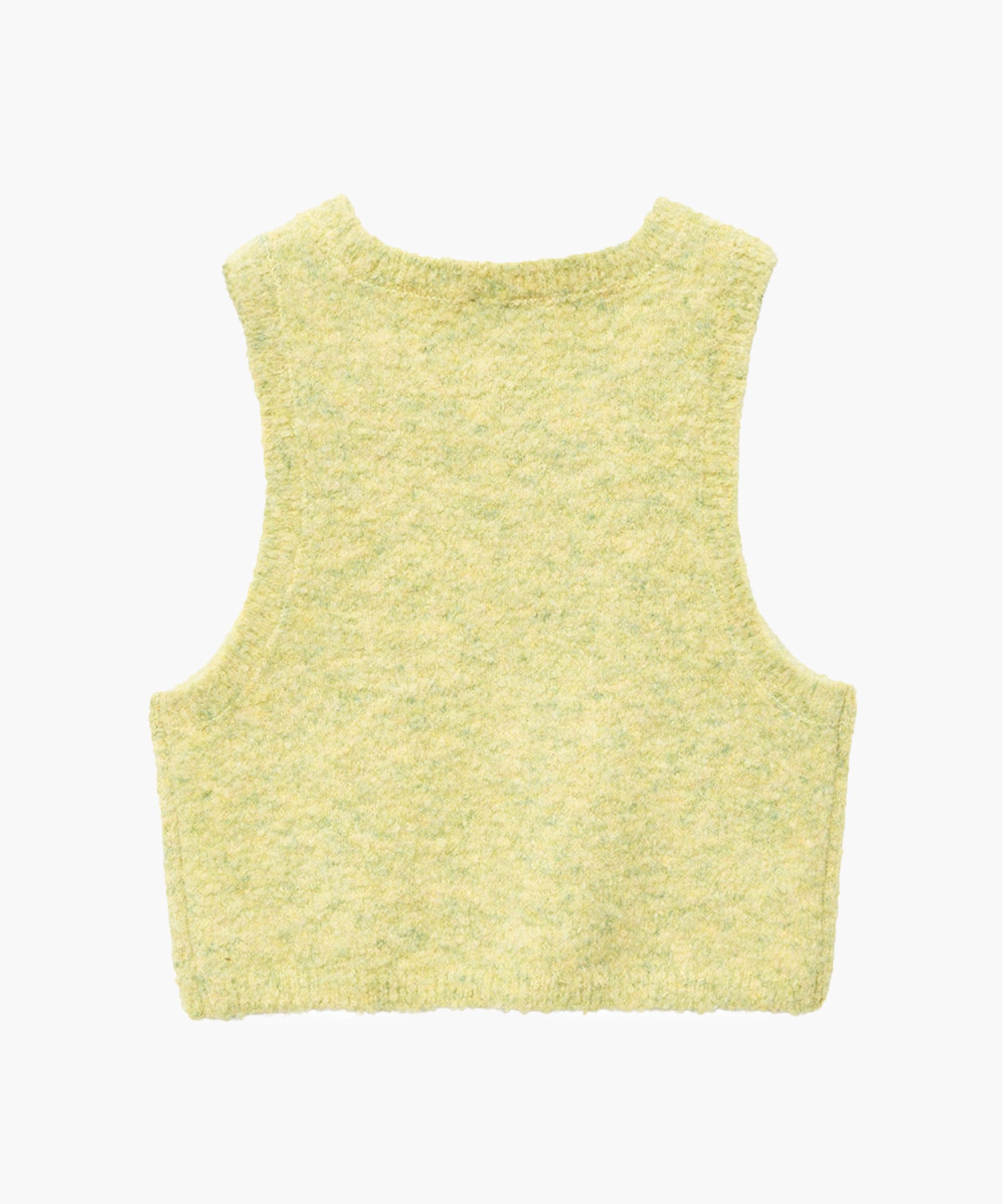 Marithe & Francois Girbaud - Layered Knit Vest (Melange Green) product image 8 | TRAB K-Fashion Australia