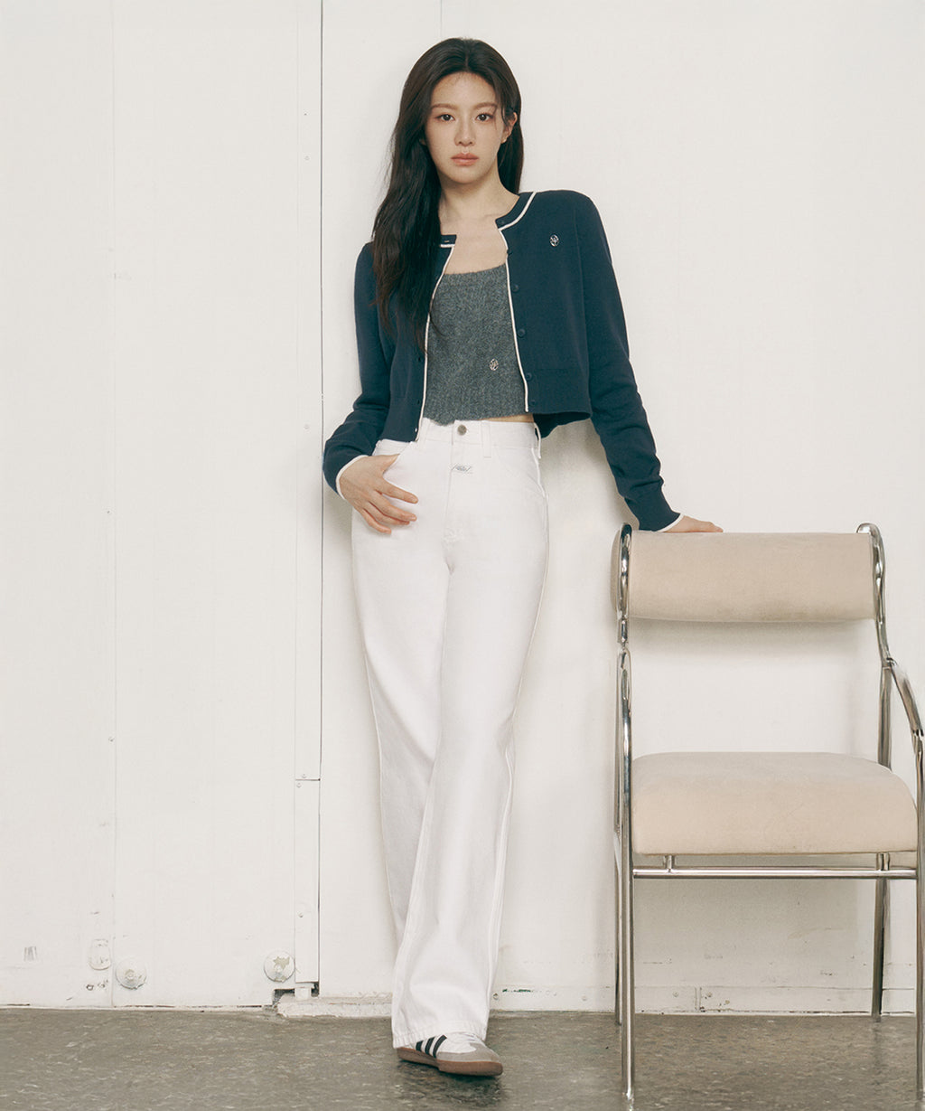 Marithe & Francois Girbaud - Logo Bustier (Charcoal) product image 1 | TRAB K-Fashion Australia