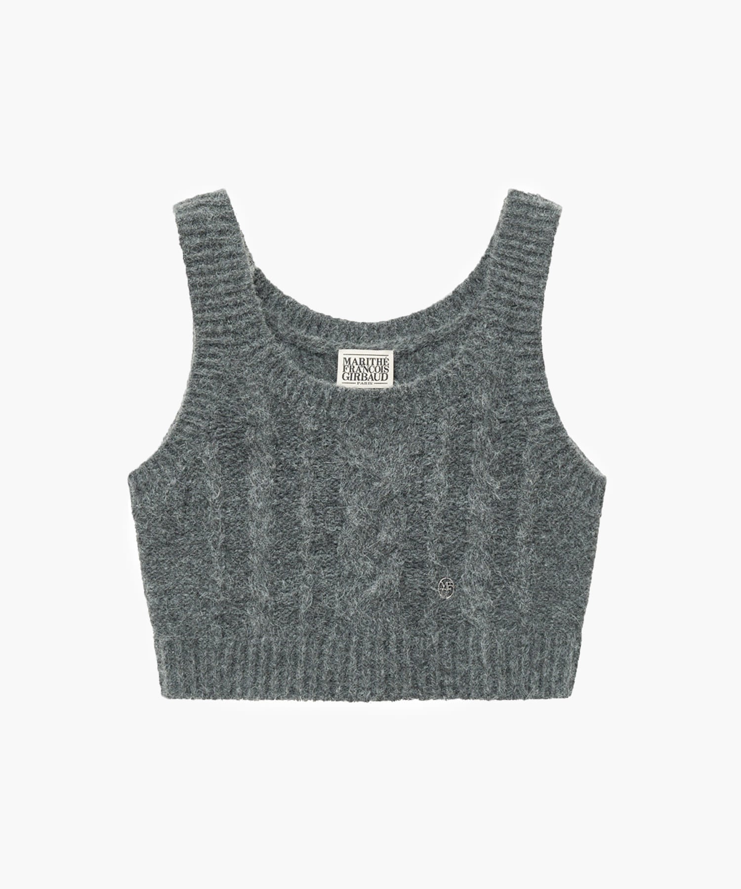 Marithe & Francois Girbaud - Logo Bustier (Charcoal) product image 7 | TRAB K-Fashion Australia