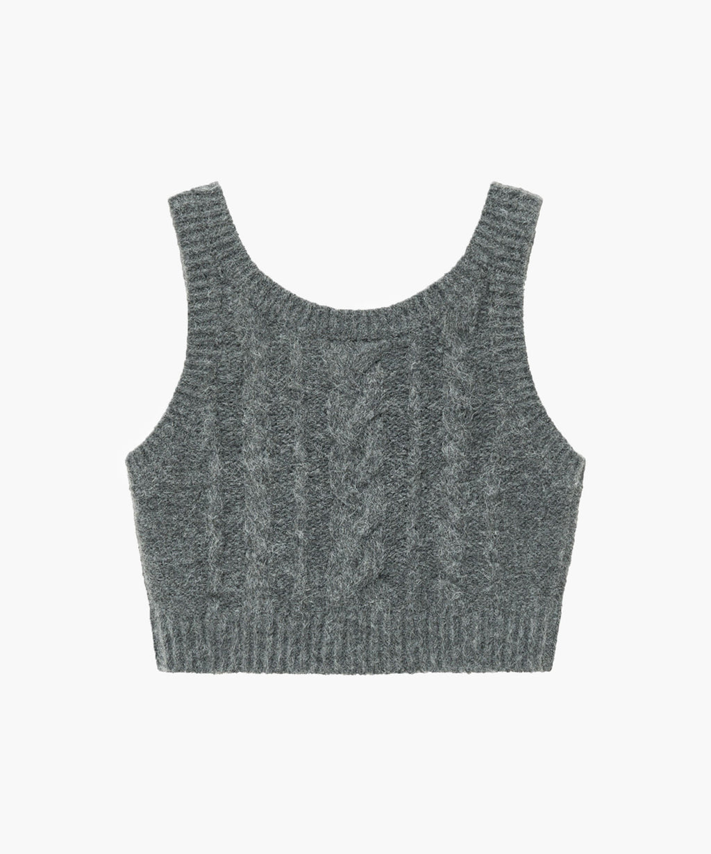 Marithe & Francois Girbaud - Logo Bustier (Charcoal) product image 8 | TRAB K-Fashion Australia