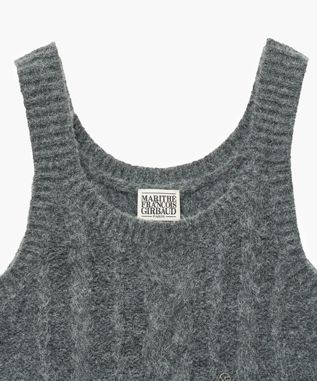 Marithe & Francois Girbaud - Logo Bustier (Charcoal) product image 9 | TRAB K-Fashion Australia
