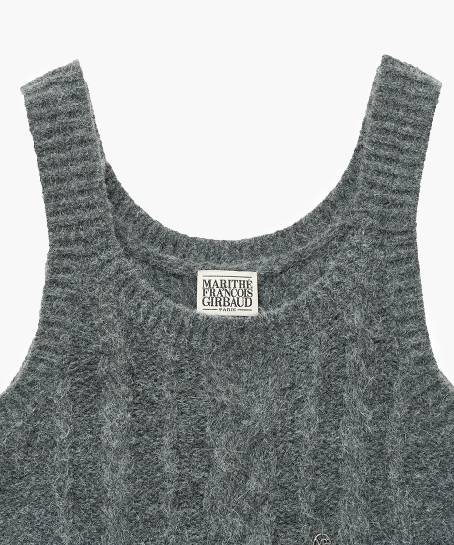 Marithe & Francois Girbaud - Logo Bustier (Charcoal) product image 9 | TRAB K-Fashion Australia