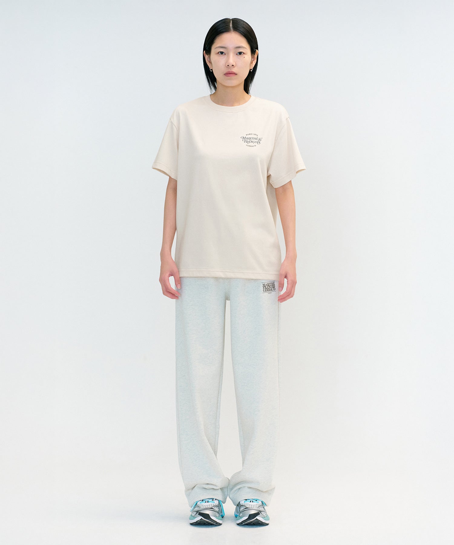 Marithe & Francois Girbaud - Aerocool Mellow Tee (Light Beige) product image 2 | TRAB K-Fashion Australia