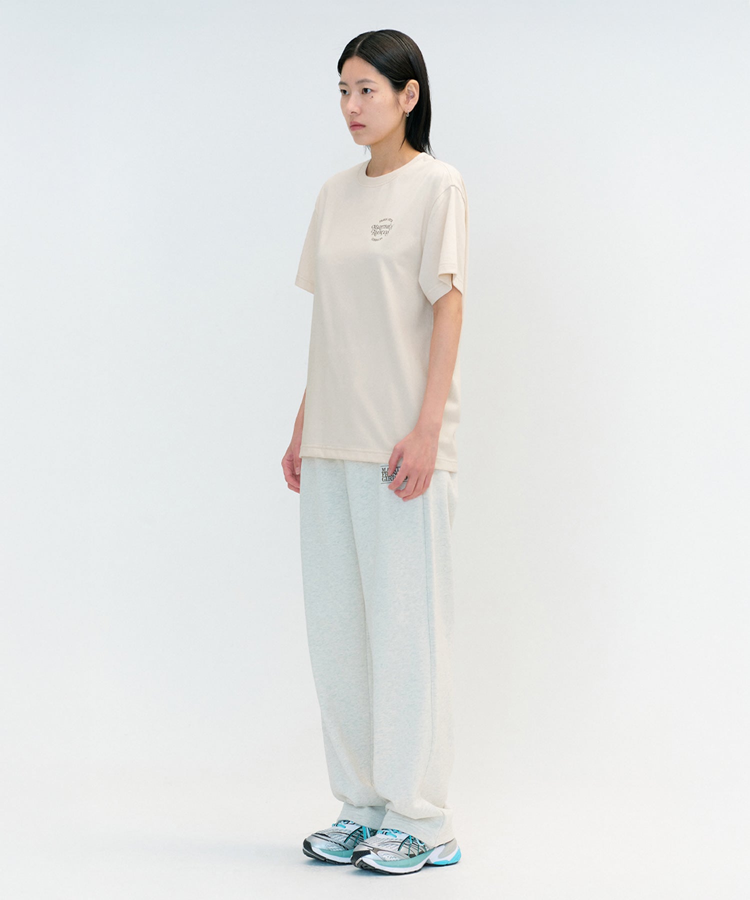 Marithe & Francois Girbaud - Aerocool Mellow Tee (Light Beige) product image 4 | TRAB K-Fashion Australia