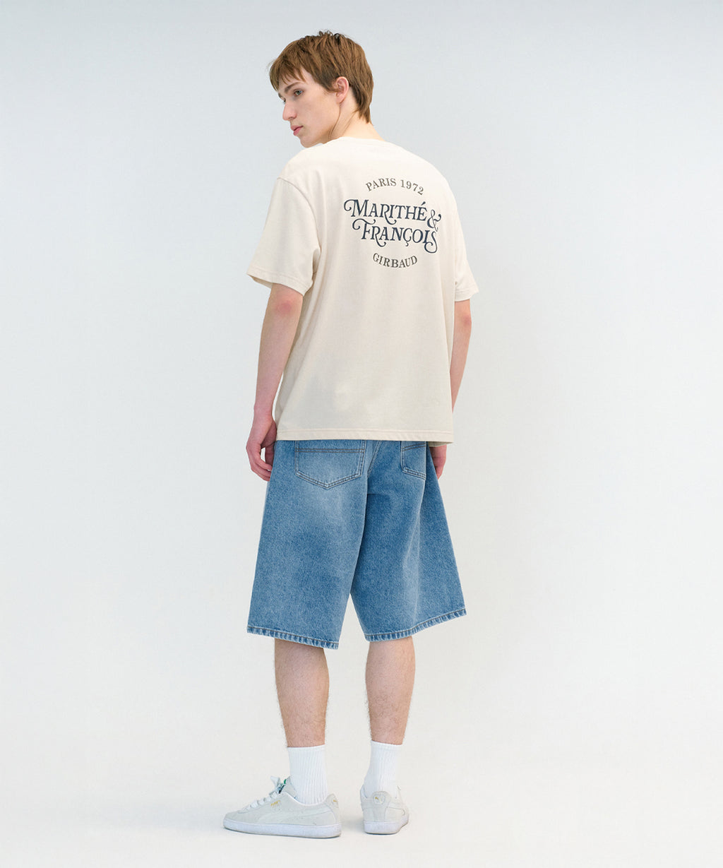 Marithe & Francois Girbaud - Aerocool Mellow Tee (Light Beige) product image 5 | TRAB K-Fashion Australia