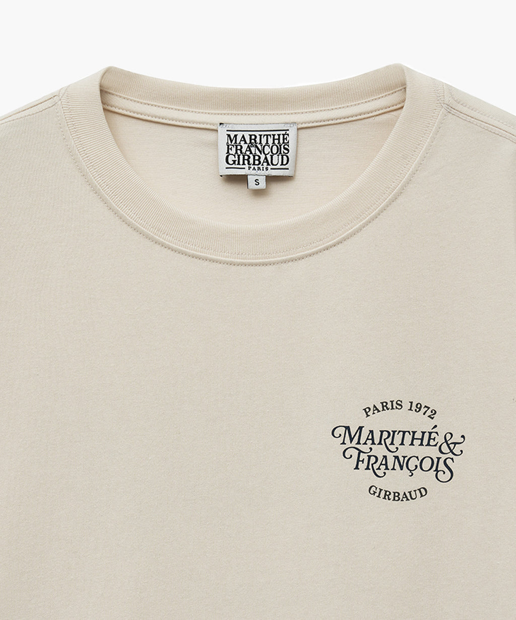 Marithe & Francois Girbaud - Aerocool Mellow Tee (Light Beige) product image 9 | TRAB K-Fashion Australia