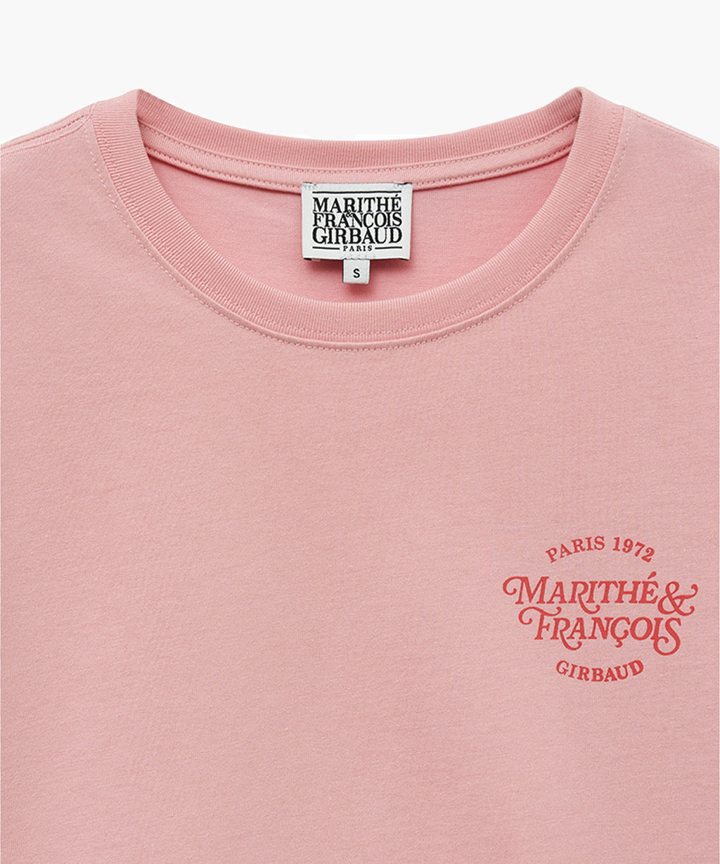Marithe & Francois Girbaud - Aerocool Mellow Crop Tee (Pink) product image 7 | TRAB K-Fashion Australia